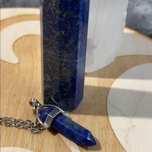 SOLD Real Lapis Lazuli Pendant Necklace